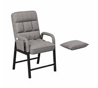 GAONUDAN Sillón reclinable de Tela, sofá Ajustable, cómodo sillón, sillón Perezoso con cojín para la Cintura, sillón Individual con Estructura de Acero, sofá, cómoda Sala de Estar, sillón reclinable