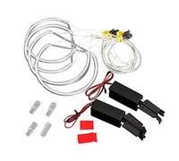 Gaoominy 4X Ccfl Angel Eye Halo Led Anillo Luz Blanca No Proyector para E46 3 Series