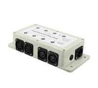 Gaoominy Dc12-24V Salida De 8 Canales DMX Dmx512 Led Controlador Amplificador De Se？al Divisor Distribuidor De Equipos para El Hogar