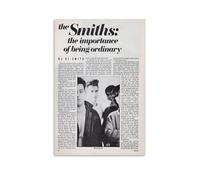 GAOSHI Póster de The Smiths de música vintage, arte de pared, lienzo, regalo para amigos, dormitorio, sala de estar, decoración moderna estética, 30 x 45 cm, estilo sin marco, estilo 2