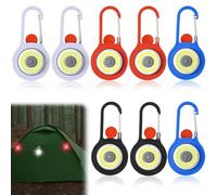 GAOUTO 8 unidades de luces LED intermitentes escolares, reflectores LED para niños, luz de seguridad impermeable, reflectores, mochila intermitente adecuada para mochila, correr, senderismo, perros,