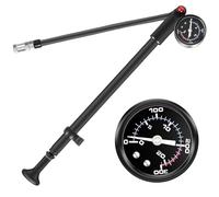 GAOUTO Bomba amortiguadora de alta presión, bomba de choque de alta presión, mini bomba para neumáticos de bicicleta, bomba de choque portátil, bomba de horquilla para MTB, bicicleta, horquilla de