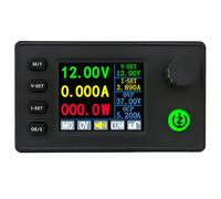 GAOUTO DC Buck-Boost Convertidor: 40 W, 4,5 A, 12 V, 24 V, 36 V, módulo de potencia regulada por voltaje, transformador de voltaje ajustable con pantalla LCD a color