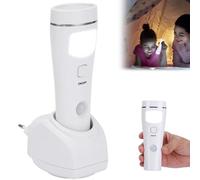 GAOUTO Luz nocturna linterna, luz LED orientativa y linterna, linterna LED de inducción, linterna recargable de pared con sensor de luz, linterna de emergencia para interiores y exteriores