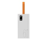 Gaowangyi Banco de Energía, ¡Carga Rápida de 120W 60000 mAh! Cargador Portátil, Carga Rápida USB C, Paquete de Batería Externa de 4 Puertos con Pantalla Digital LED, Compatible con Laptops, Banco de