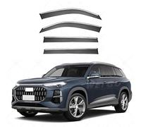gaowenying 4 Piezas Set de Deflectores de Aire,para Audi Q6 2022-2024+,De Lluvia y Sol Cubierta,Protectora Accesorios