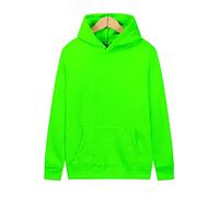 GAOword Sudadera con Capucha para Hombres Y Mujeres Sudadera con Capucha De Lana Cepillada Suave De Manga Larga Sudadera con Capucha Clásica con Cordón Tamaño S-3XL,Verde,3XL