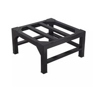 GAOXIAO Base Universal para Lavadoras, Base Lavadora con 4 Patas Antideslizantes, Plataforma Carga 300KG, Soporte Ajustable para Lavadora Secadora Frigorífico Black 40 x 40 x 30cm