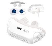 GAOXIAO CPAP Maquina Apnea del Sueño Portatil, Mini Dispositivo Anti Ronquidos, Ayuda por Dormir, Solución for Ronquidos, Mejora la Respiración y Sueño para Dejar de Roncar White