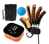 GAOXIAO Guante Rehabilitación Robot, Guantes Rehabilitación Dedos Ictus, Dispositivo Recuperación Función Mano Entrenador de Hemiplejia Equipo Ayudas de Accidentes Cerebrovasculares A Right Hand M