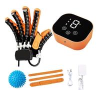 GAOXIAO Guantes Roboticos Rehabilitación Ictus, Ambas Manos Guantes de Robot de Rehabilitación Disponibles, Hemiplejía Accidente Cerebrovascular Artritis Mano Dedo Entrenador A Left Hand M
