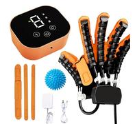 GAOXIAO Guantes Roboticos Rehabilitación Ictus, Ayudas para Ejercitar Las Manos, Órtesis para Dedos para Pacientes con Parálisis Cerebral, Artritis, Accidente Cerebrova(Size:M,Color:Derecha)