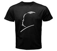 GAOYEA Alfred Hitchcock Crime Master Icon Logo Unisex 100% Cotton Short-Sleeve T-Shirts Black XXL