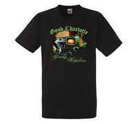 GAOYEA Good Charlotte The Young and The Hopeless Graphic Top Unisex 100% Cotton Short-Sleeve T-Shirts Black XXL