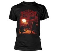 GAOYEA Immortal Diabolical Fullmoon Mysticism Unisex 100% Cotton Short-Sleeve T-Shirts Black S