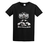 GAOYEA Marduk Panzer Division Graphic Tops Unisex 100% Cotton Short-Sleeve T-Shirts Black L