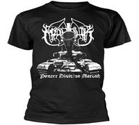 GAOYEA Marduk Panzer Division Unisex 100% Cotton Short-Sleeve T-Shirts Black S