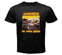 GAOYEA Neutral Milk Hotel Graphic Printed Top Unisex 100% Cotton Short-Sleeve T-Shirts Black L