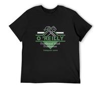 GAOYEA Oreilly Traditional Irish Tradesmen Torquay Fawlty Towers Unisex 100% Cotton Short-Sleeve T-Shirts Black XXXL