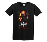 GAOYEA Sodom Band Decision Day Album Cover Graphic Top Unisex 100% Cotton Short-Sleeve T-Shirts Black S