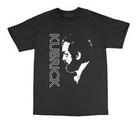 GAOYEA Stanley Kubrick Unisex 100% Cotton Short-Sleeve T-Shirts Black S