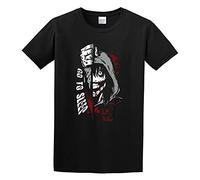 GAOYEA Stooble Jeff The Killer Graphic Top Unisex 100% Cotton Short-Sleeve T-Shirts Black L