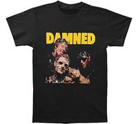 GAOYEA The Damned - Damned Damned Damned Unisex 100% Cotton Short-Sleeve T-Shirts Black XL