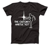 GAOYEA The Old Grey Whistle Test Unisex 100% Cotton Short-Sleeve T-Shirts Black M