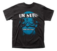 GAOYEA UK Subs Another Kind of Blues Unisex 100% Cotton Short-Sleeve T-Shirts Black S