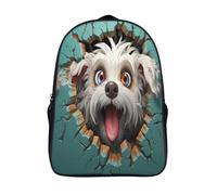 GAOYUCHUN 3D Animals Mochila Escolar Kindergarten Preescolar Mochila Guardería Infantil Mochila 3D Impermeable Mochila Regalos, Viajes, Intemperie 40x28x16cm