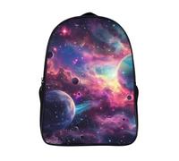 GAOYUCHUN A Sky Full of Galaxies Mochila Niña, Mochilas Escolares,Mochila Infantil Ajustar Con Bolsillos Laterales Y CorreaGran Capacidad Impermeable Mochila,Regalos Para Niñas Niños Y 40x28x16cm