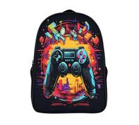 GAOYUCHUN AI Games Mochila Estudiante Mochila Portátil Universitaria Mochila De Mujer Adolescentes Mochila Escuela Viajar Colegio Cámping Impermeable 40x28x16cm