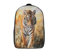GAOYUCHUN Angry Tiger Mochilas Para Niñas, Niños Mochilas Escolare Juveniles De Primaria Mochila Infantil Impermeable Chica Mochilas De Viaje Colegio Bolsas De Gran Capacidad 17inch