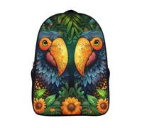 GAOYUCHUN Bird Paradise Mochilas Mochila Escolar Para Niños Mochila Escolar Mochila Escolar De Dibujos Animados En 3D Para Niños Estudiantes De Primaria Y Secundaria De 40x28x16cm