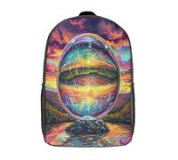 GAOYUCHUN Blue Planet Mochila Infantil,Mochila Kindergarten Niña Niño Mochila Escolar Linda Mochilas Bebe Guardería 3D Toddler Kids Bolso Mochila Preescolar Primaria 17inch