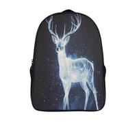GAOYUCHUN Celestial Deer Mochila Infantil, Mochila 3D Mochila Guardería Pequeña Para Niñas Mochila Para Preescolar Con Correa Para El Pecho 40x28x16cm