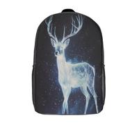 GAOYUCHUN Celestial Deer Mochila Para Niños Para Regreso A La Escuela Con Pecho 3D Y Capa De Plegable Para Niños Mochila De Viaje 17inch