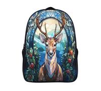 GAOYUCHUN Christmas Stained Glass Mochilas Infantiles, Mochila Escolar Infantil, Bolso De Escuela Mochila De Viaje, Pequeña Guardería Mochila Preescolar 40x28x16cm