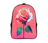 GAOYUCHUN Coloured Roses Mochila Infantil,Mochila Kindergarten Niña Niño Mochila Escolar Linda Mochilas Bebe Guardería 3D Toddler Kids Bolso Mochila Preescolar Primaria 40x28x16cm