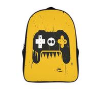 GAOYUCHUN Colourful Gamepad Mochila Niño, Mochila Niño 3D Resistente Al Agua, Mochilas Infantiles Mochila Preescolar Con Correa Para Jardín 40x28x16cm