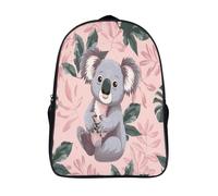 GAOYUCHUN Cute Koala Cartoon Animals Mochila Niño, Mochila Niño 3D Resistente Al Agua, Mochilas Infantiles Mochila Preescolar Con Correa Para Jardín 40x28x16cm