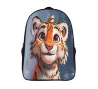 GAOYUCHUN Cute Korean Tiger Mochilas Para Niñas, Niños Mochilas Escolare Juveniles De Primaria Mochila Infantil Impermeable Chica Mochilas De Viaje Colegio Bolsas De Gran Capacidad 40x28x16cm