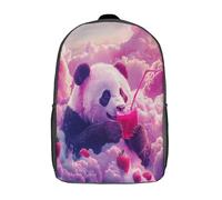 GAOYUCHUN Cute Panda Mochilas Para Niñas, Niños Mochilas Escolare Juveniles De Primaria Mochila Infantil Impermeable Chica Mochilas De Viaje Colegio Bolsas De Gran Capacidad 17inch