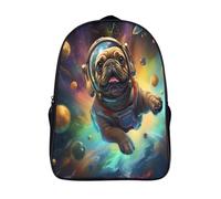 GAOYUCHUN Cute Puppy Mochila Infantil 3D, Estuche Escolar Y Bolsa Mochilas Escolares Para Niñas Y Niños Material Escolar Vuelta Al Cole De 40x28x16cm