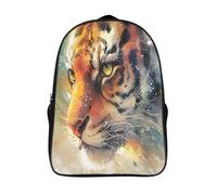 GAOYUCHUN Cute Tiger Mochilas Para Niñas, Niños Mochilas Escolare Juveniles De Primaria Mochila Infantil Impermeable Chica Mochilas De Viaje Colegio Bolsas De Gran Capacidad 40x28x16cm