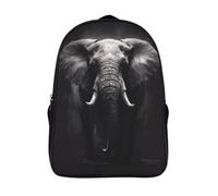 GAOYUCHUN Elephant Mochila Infantil, Mochila 3D Mochila Guardería Pequeña Para Niñas Mochila Linda Para Preescolar Con Correa Para El Pecho 40x28x16cm