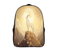 GAOYUCHUN Golden Sheep Mochilas Mochila Escolar Para Niños Mochila Escolar Mochila Escolar De Dibujos Animados En 3D De Game Para Niños Estudiantes De Primaria Y Secundaria De 40x28x16cm