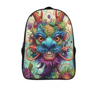 GAOYUCHUN Happy New Year Dragons Mochila Estudiante Mochila Portátil Universitaria Mochila De Mujer Adolescentes Mochila Escuela Viajar Colegio Cámping Impermeable 40x28x16cm
