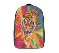 GAOYUCHUN Majestic Tiger Mochila Para Niños, Bolsa Para La Escuela Mochilas Infantiles Bolso Del Cabrito Para Niños Pequeños O Niñas 17inch