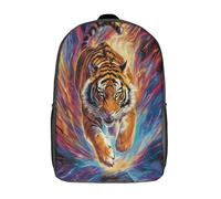 GAOYUCHUN Majestic Tiger Mochilas Mochila Escolar Para Niños Mochila Escolar Mochila Escolar De Dibujos Animados En 3D De Game Para Niños Estudiantes De Primaria Y Secundaria De 17inch